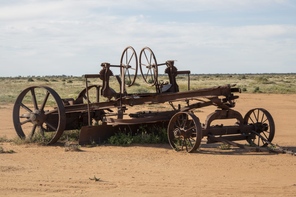 Vintage grader