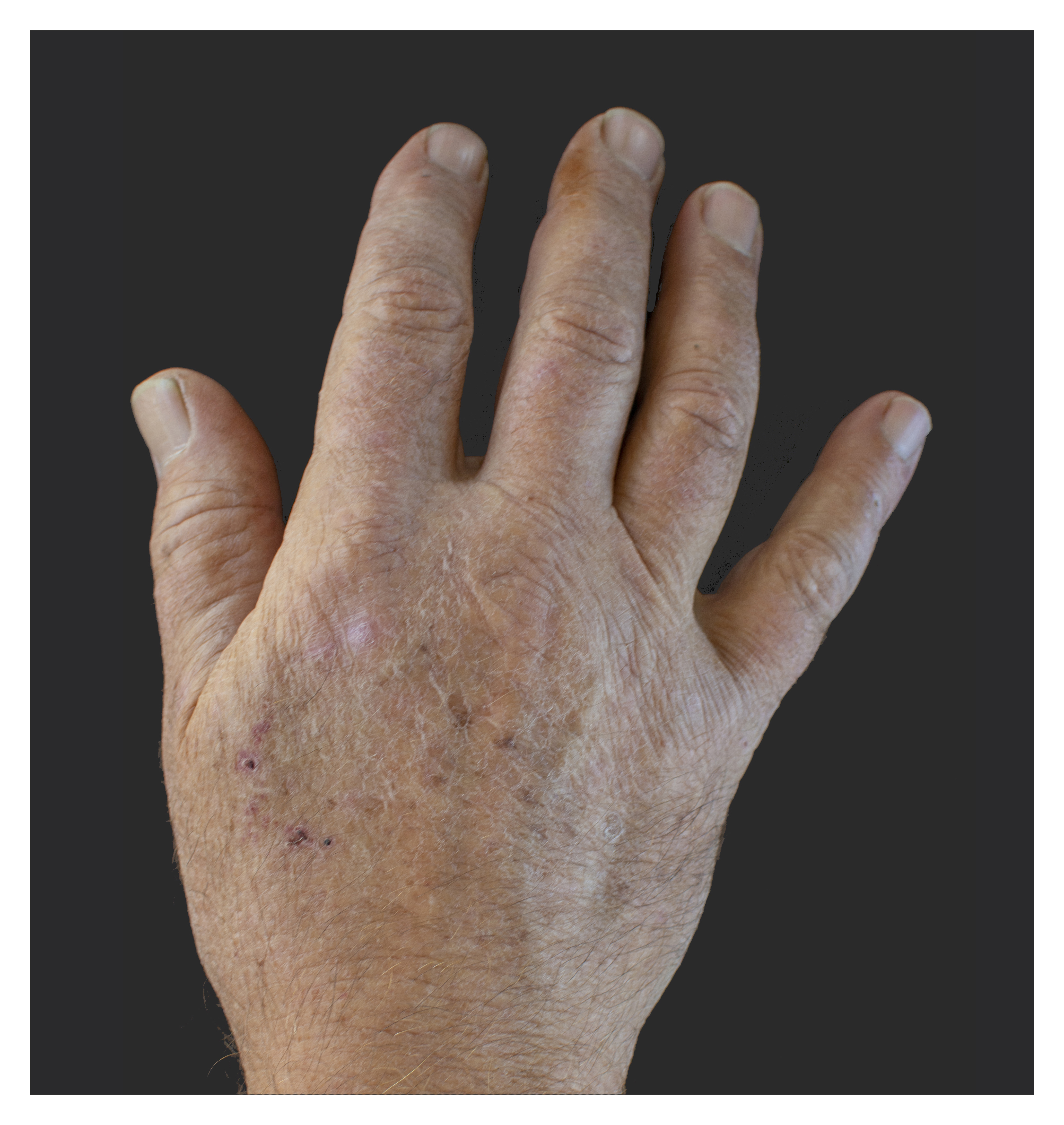 Male hand
