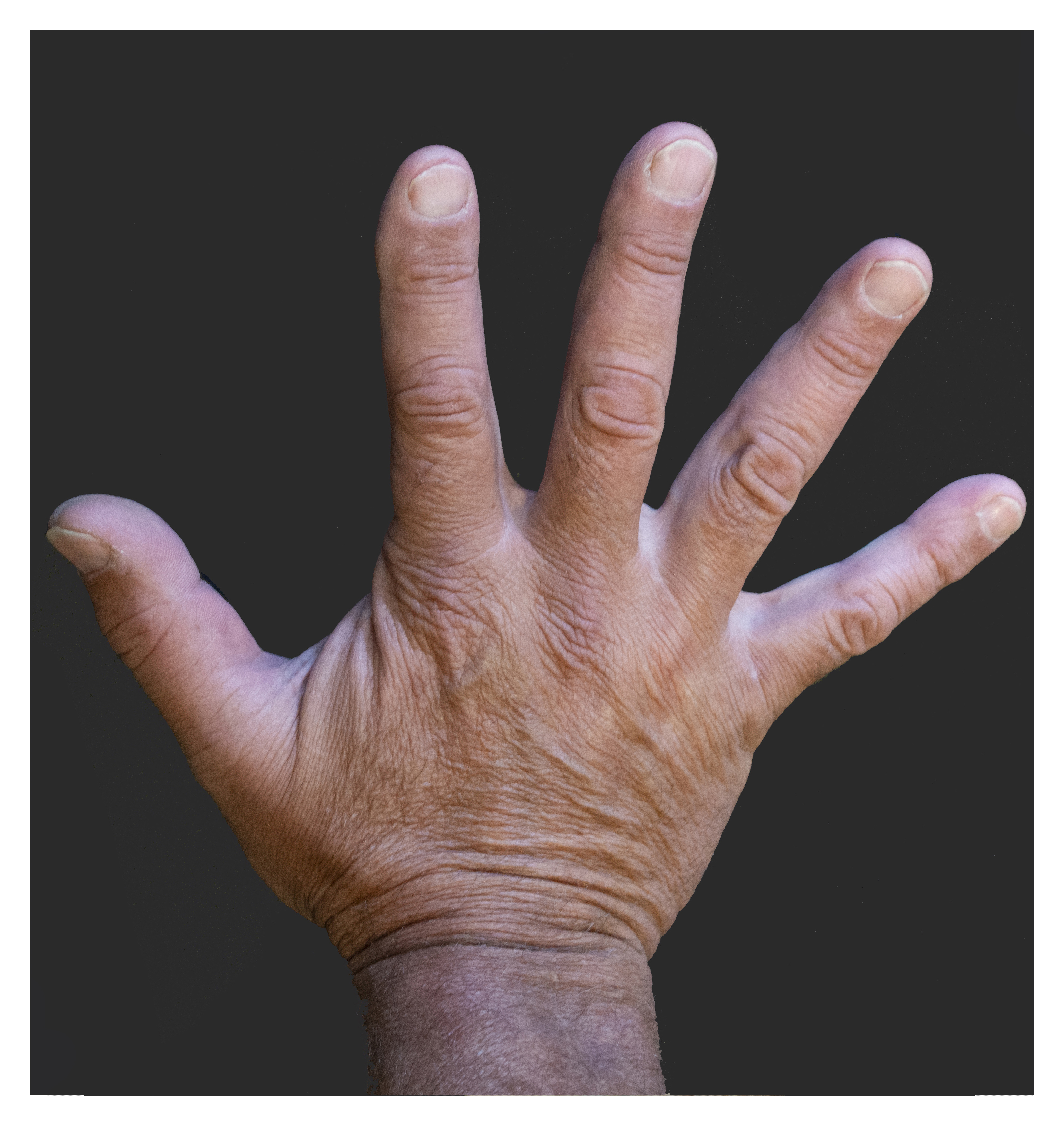 Male hand